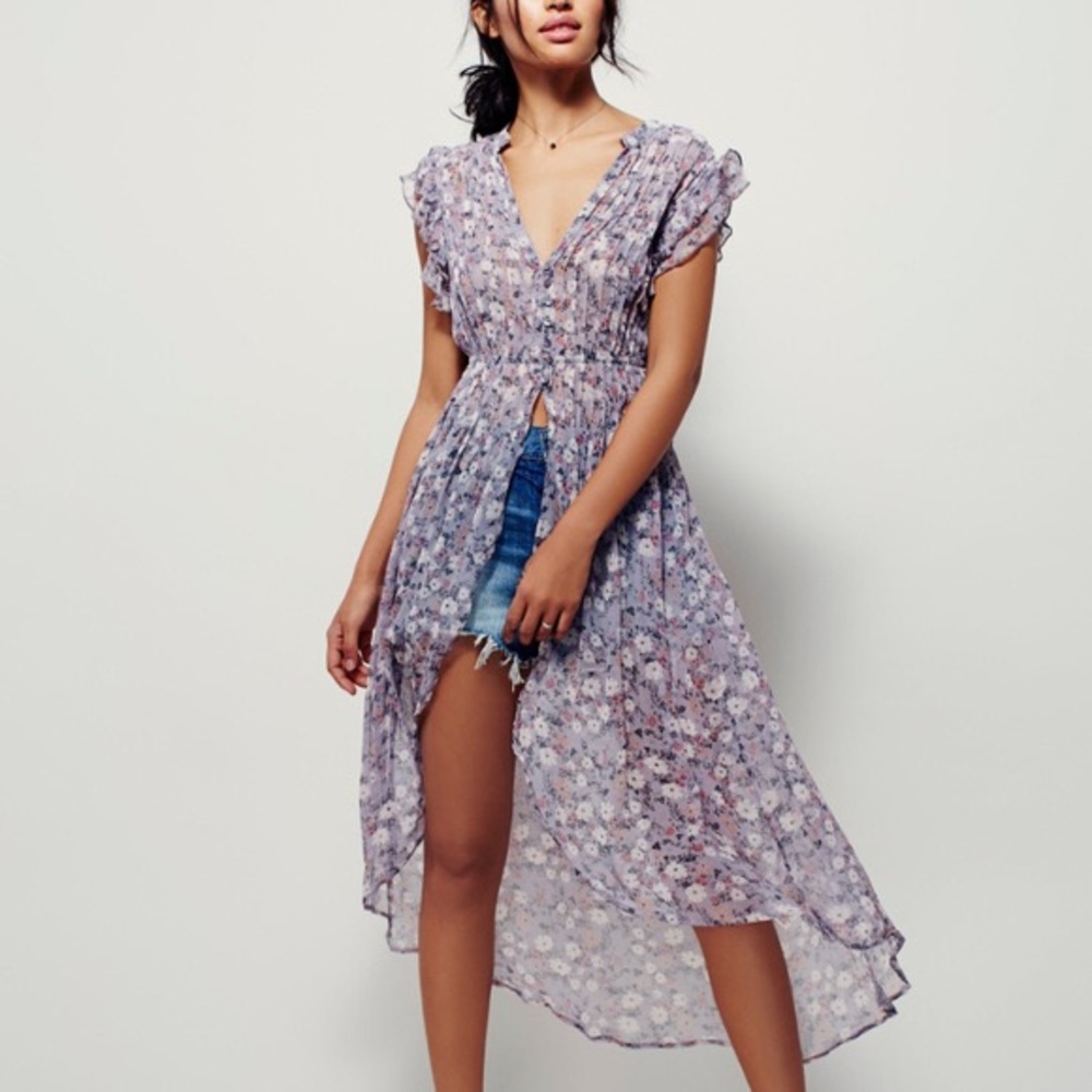 NEW Free People Lady of Avalon Tunic size small